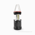 telescoping camp lamg warn light